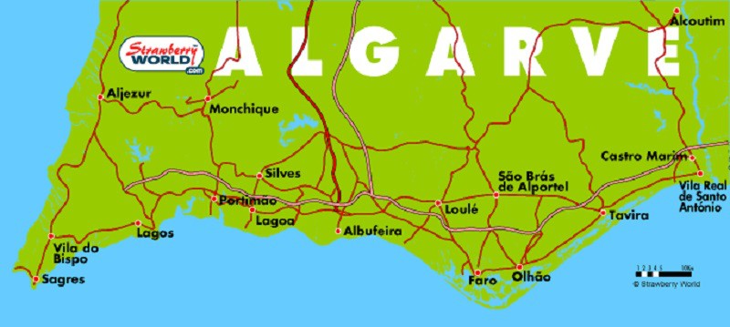 De Algarve in West Europa