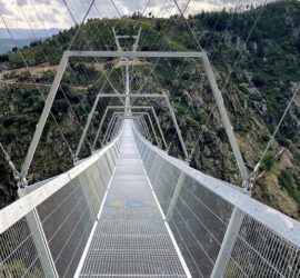 De langste voetgangersbrug ter wereld