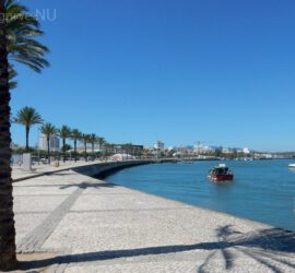 De boulevard van Portimão