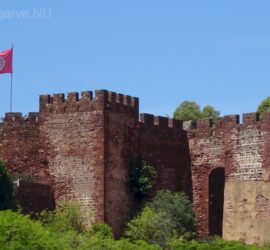 Het kasteel van Silves.