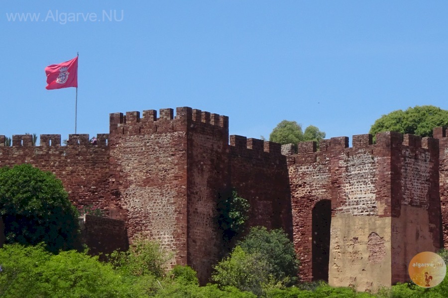 Het kasteel van Silves.