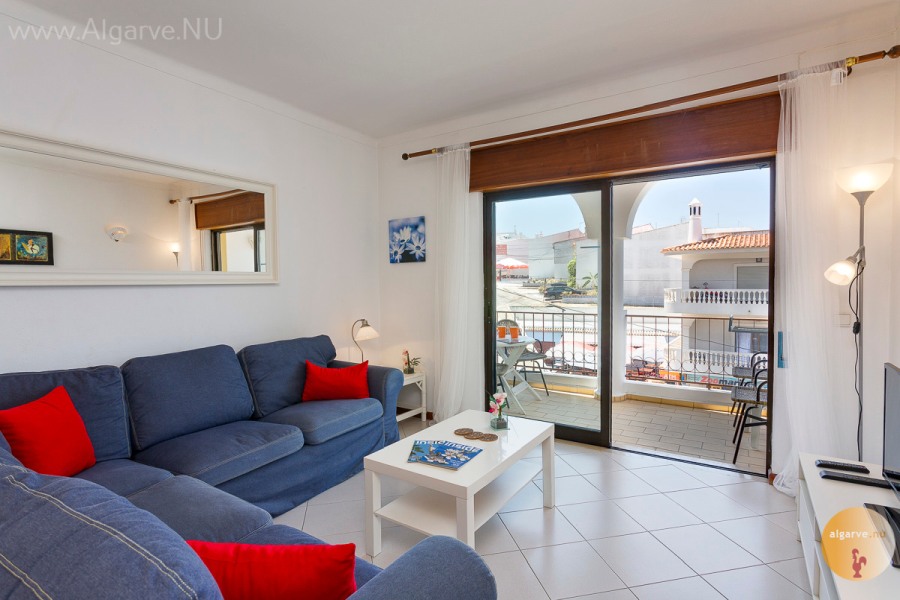 Balcony on the south and walk along the opposite street to the coast.