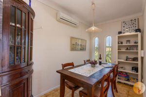 Dining area.