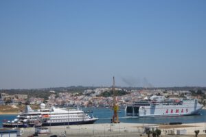 Even cruise ships dock in your “front yard”. See our website for options. Summer vacation, snack or hibernate. All possible.