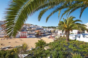 Beach at Praia do Carvoeiro