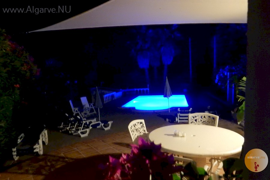 Illuminated Pool.