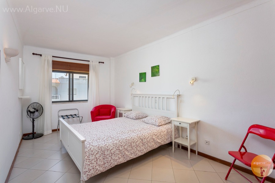 Master bedroom with enough space for an extra bed or cot (available) and included in the price.