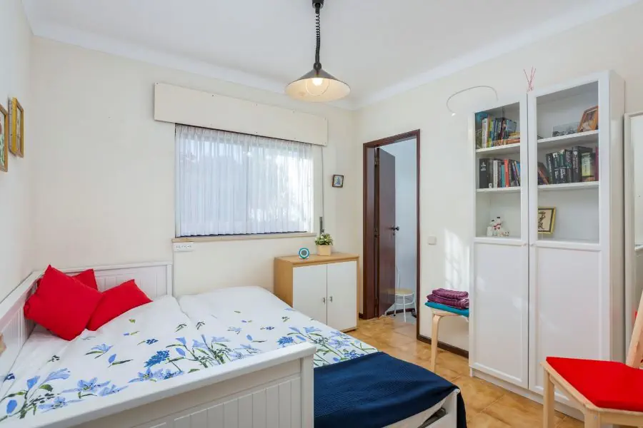 Slaapkamer met bedbank