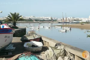 Visvangst in Ferragudo.