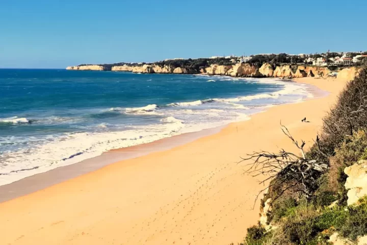 Der Strand von Praia de Armacao de Pera